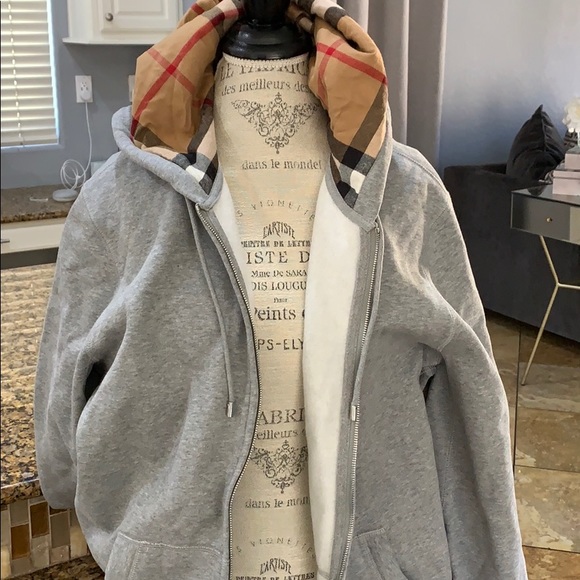 Burberry sweater jacket